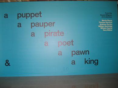 a puppet a pauper a pirate a poet a pawn & a king