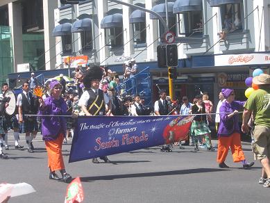 Auckland Santa Parade 2013