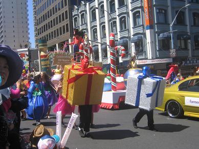 Auckland Santa Parade 2013