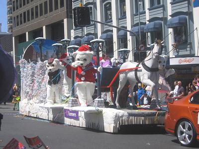 Auckland Santa Parade 2013