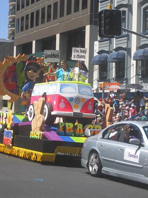 Auckland Santa Parade 2013