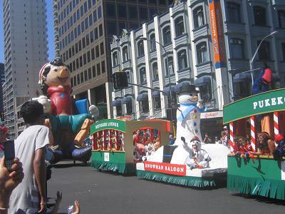 Auckland Santa Parade 2013