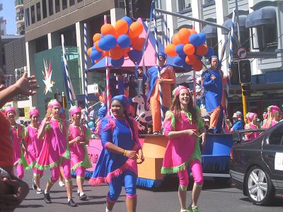 Auckland Santa Parade 2013