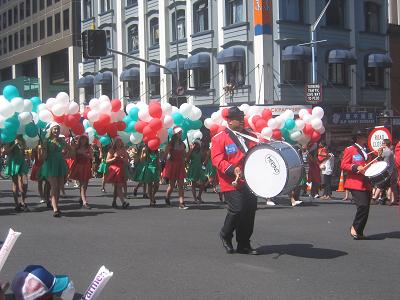 Auckland Santa Parade 2013