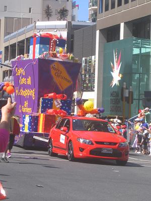 Auckland Santa Parade 2013