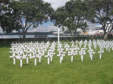 Devonport Field of Remembrance