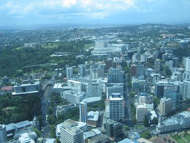 Auckland Sky Tower Sky Deck