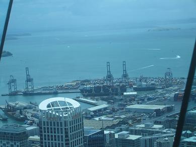 Auckland Sky Tower Sky Deck