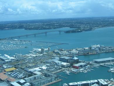 Auckland Sky Tower Sky Deck