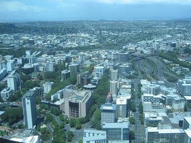 Auckland Sky Tower Sky Deck