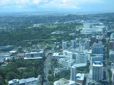 Auckland Sky Tower Sky Deck