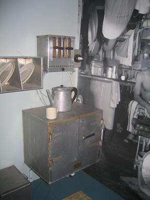 Torpedo Bay Navy Museum - Mess Deck