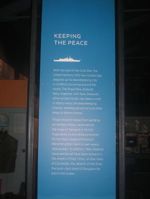 Torpedo Bay Navy Museum - Navy in Peacetime