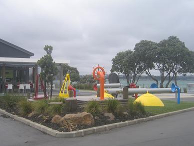 Torpedo Bay Navy Museum - Outside