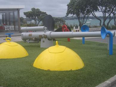 Torpedo Bay Navy Museum - Outside