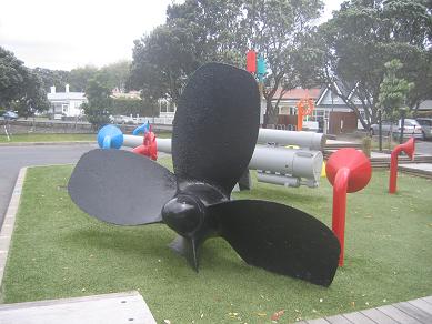 Torpedo Bay Navy Museum - Outside