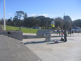 Auckland Museum - Outside, Atrium and Foyer