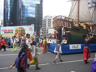 Auckland Santa Parade 2014