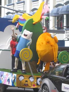 Auckland Santa Parade 2014