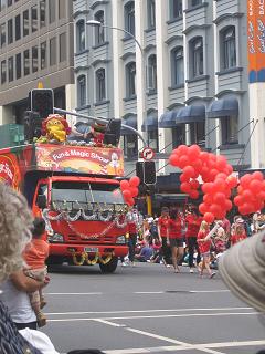 Auckland Santa Parade 2014