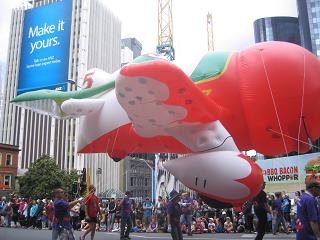 Auckland Santa Parade 2014