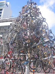 Christmas 2014 - Tree of Bikes