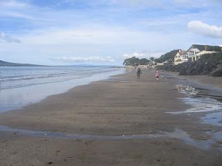 walk from Milford beach to Takapuna beach