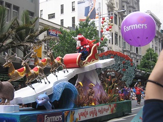 Auckland Santa Parade 2015