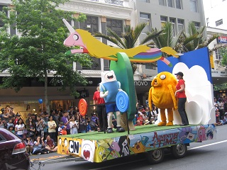 Auckland Santa Parade 2015