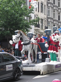 Auckland Santa Parade 2015