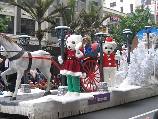 Auckland Santa Parade 2015