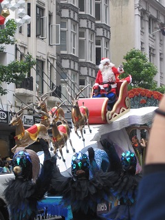 Auckland Santa Parade 2015