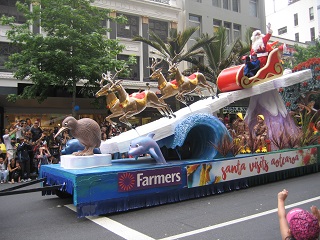 Auckland Santa Parade 2015