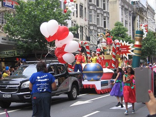 Auckland Santa Parade 2015