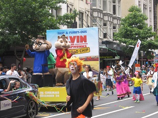 Auckland Santa Parade 2015