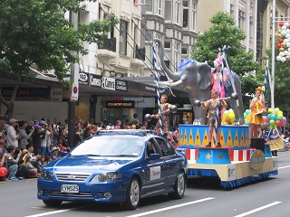 Auckland Santa Parade 2015