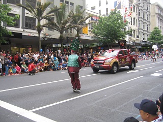 Auckland Santa Parade 2015