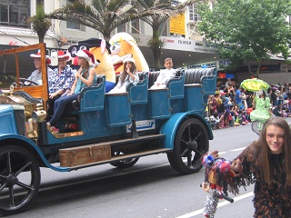 Auckland Santa Parade 2015