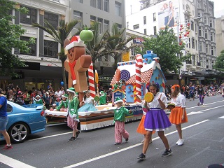 Auckland Santa Parade 2015