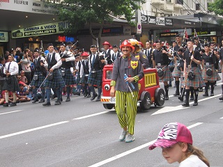 Auckland Santa Parade 2015