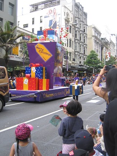 Auckland Santa Parade 2015