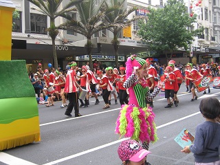 Auckland Santa Parade 2015