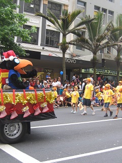 Auckland Santa Parade 2015