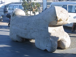 Wynyard Quarter - Wooden Seat