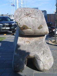 Wynyard Quarter - Wooden Seat