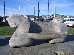 Wynyard Quarter - Wooden Seat