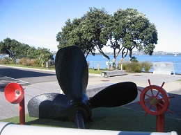 Torpedo Bay Navy Museum - Outside