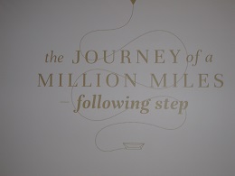 Auckland Maritime Museum - the journey of a million miles - following step