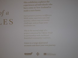 Auckland Maritime Museum - the journey of a million miles - following step