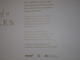 Auckland Maritime Museum - the journey of a million miles - following step